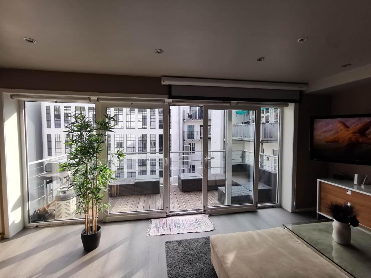 Апартаменты Penthouse Берген Экстерьер фото